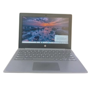 HP Chromebook 11 G8 touchscreen laptop front view